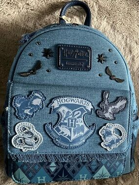 Loungefly Denim Harry Potter Backpack